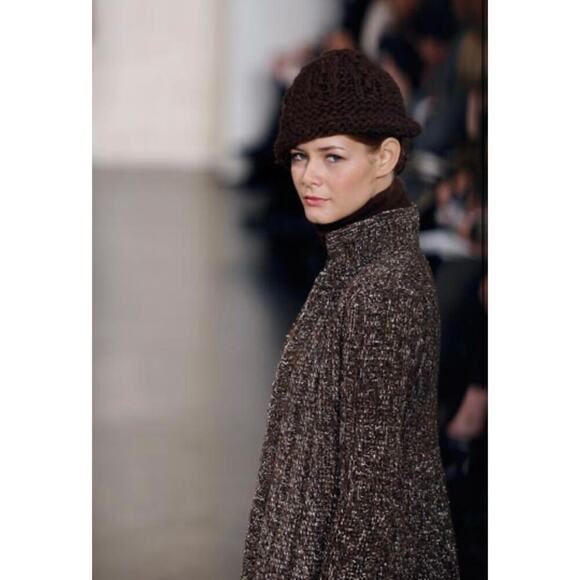 Ralph Lauren Collection Purple Label Long Cardigan Cashmere Sweater Coat Runway - Picture 4 of 13